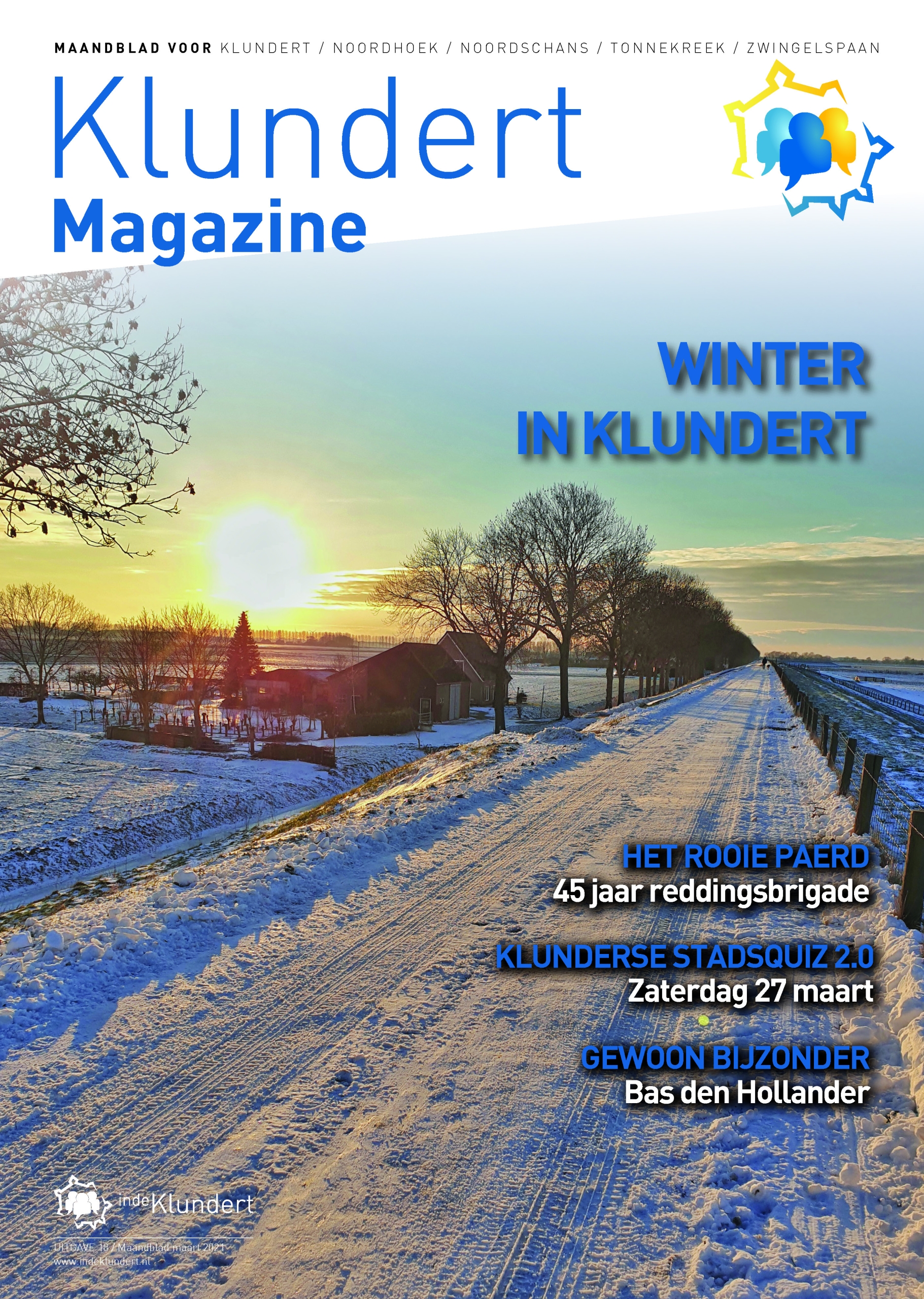 Cover 18e uitgave, maart 2021